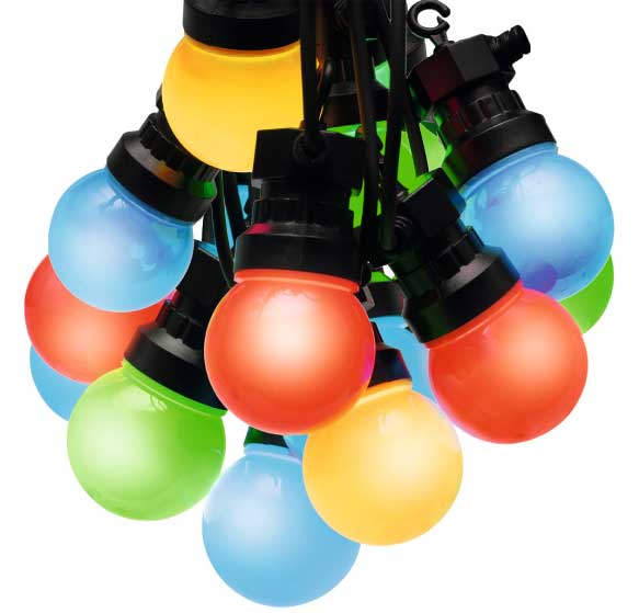 Dekorativne lampice u obliku kugli 30LED Multikolor LPL30/M - dodatni pogled