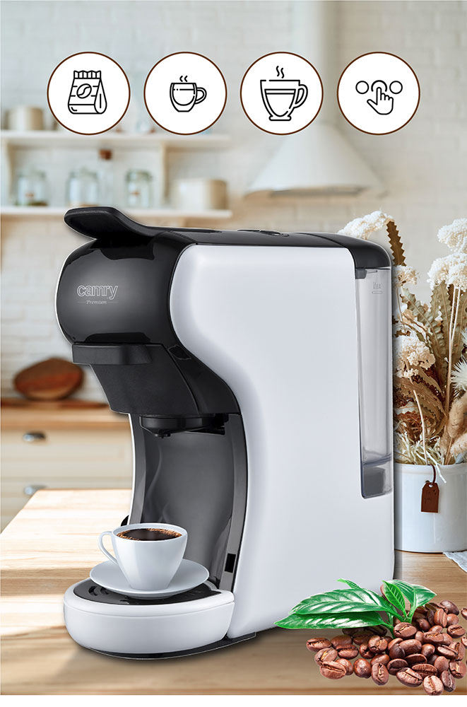 Aparat za više vrsta kapsula za kafu Camry CR4414C - dodatni pogled