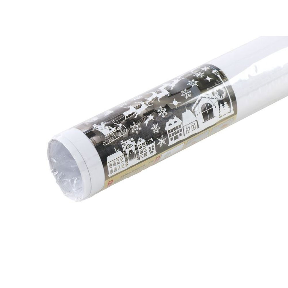 Novogodišnja i božićna dekoracija - Nalepnice stikeri Merry Christmas 2 komada - dodatni pogled