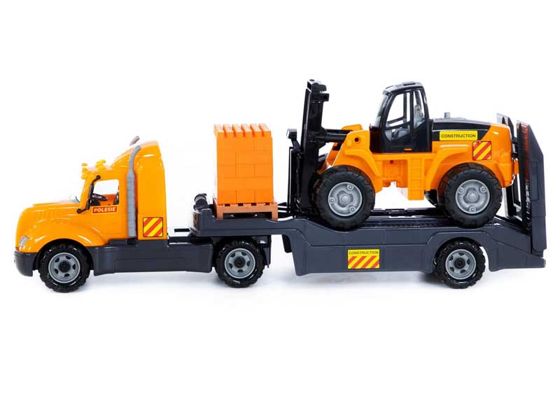 Veliki kamion Šleper sa viljuškarom Polesie 55705 - dodatni pogled