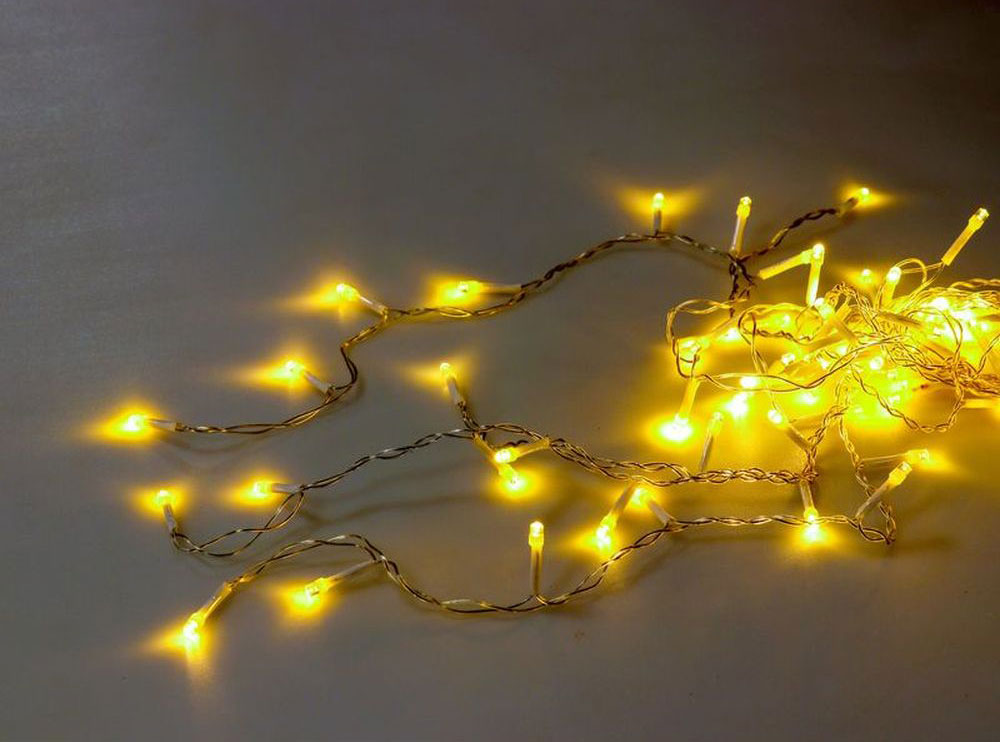 Novogodišnje lampice Zavesa 200x50cm 72LED toplo bela - dodatni pogled