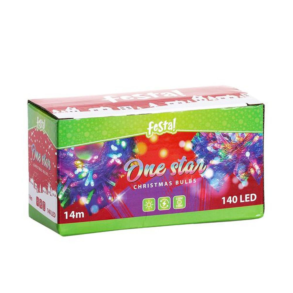 Novogodišnje sijalice 140LED 14m multikolor sa kontrolorom - dodatni pogled