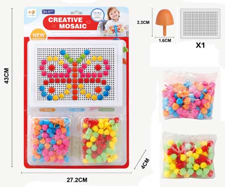 Dečija mozaička igračka Bockalice 346414 - dodatni pogled