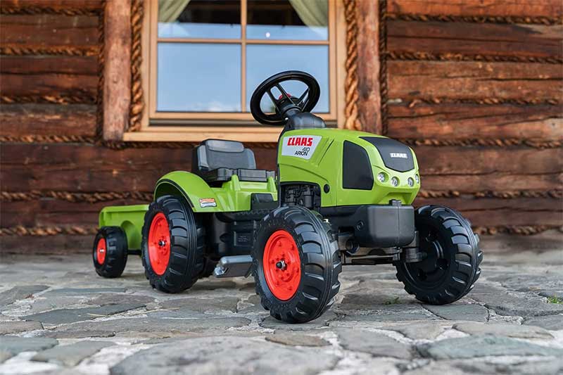 Dečiji Claas traktor na pedale sa prikolicom Falk Toys 2057 - dodatni pogled