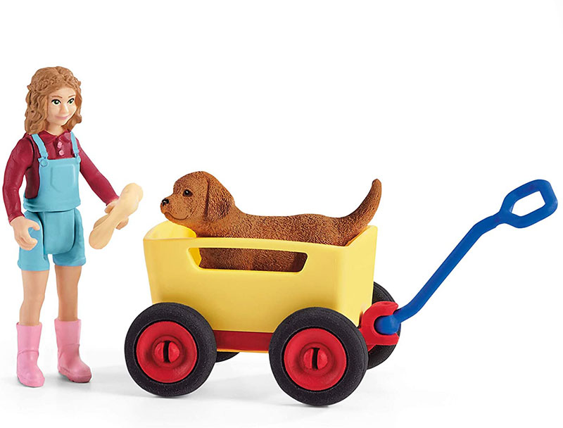 Schleich figurice Domaće životinje - Devojčica i pas 42543 - dodatni pogled