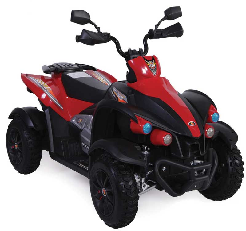 Dečiji motor na akumulator 270 Crveni - dodatni pogled