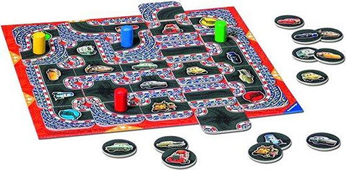 Društvena igra Lavirint junior Disney Cars Ravensburger 21333 - dodatni pogled