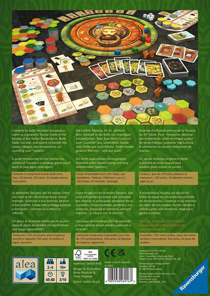 Društvena igra Zamak u Toskani Ravensburger 26916 - dodatni pogled