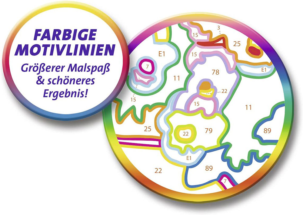 Ravensburger Bojanka po brojevima + akrilne boje Mačići 28012 - dodatni pogled