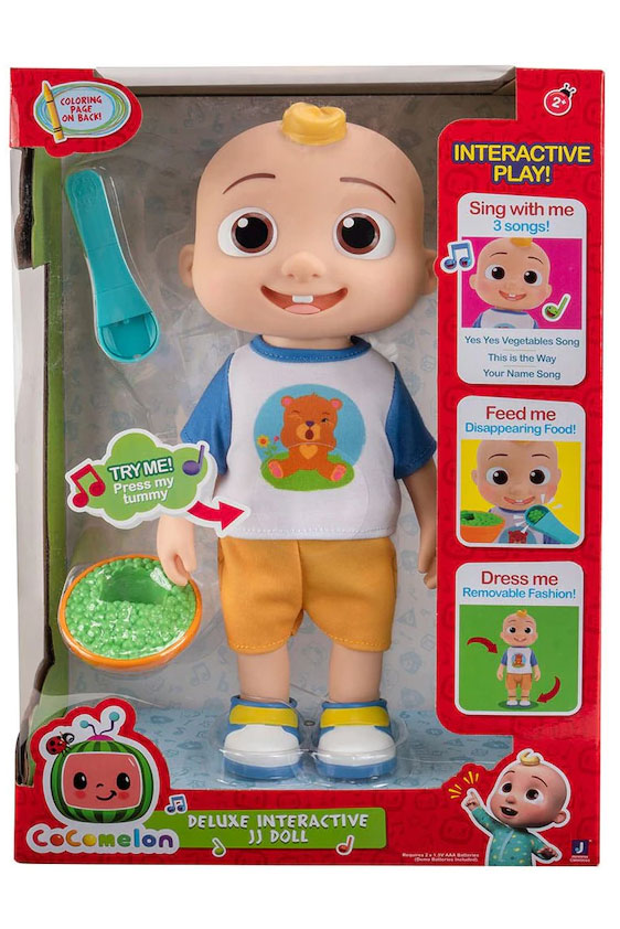 CoComelon interaktivna lutka Džej-Džej - dodatni pogled