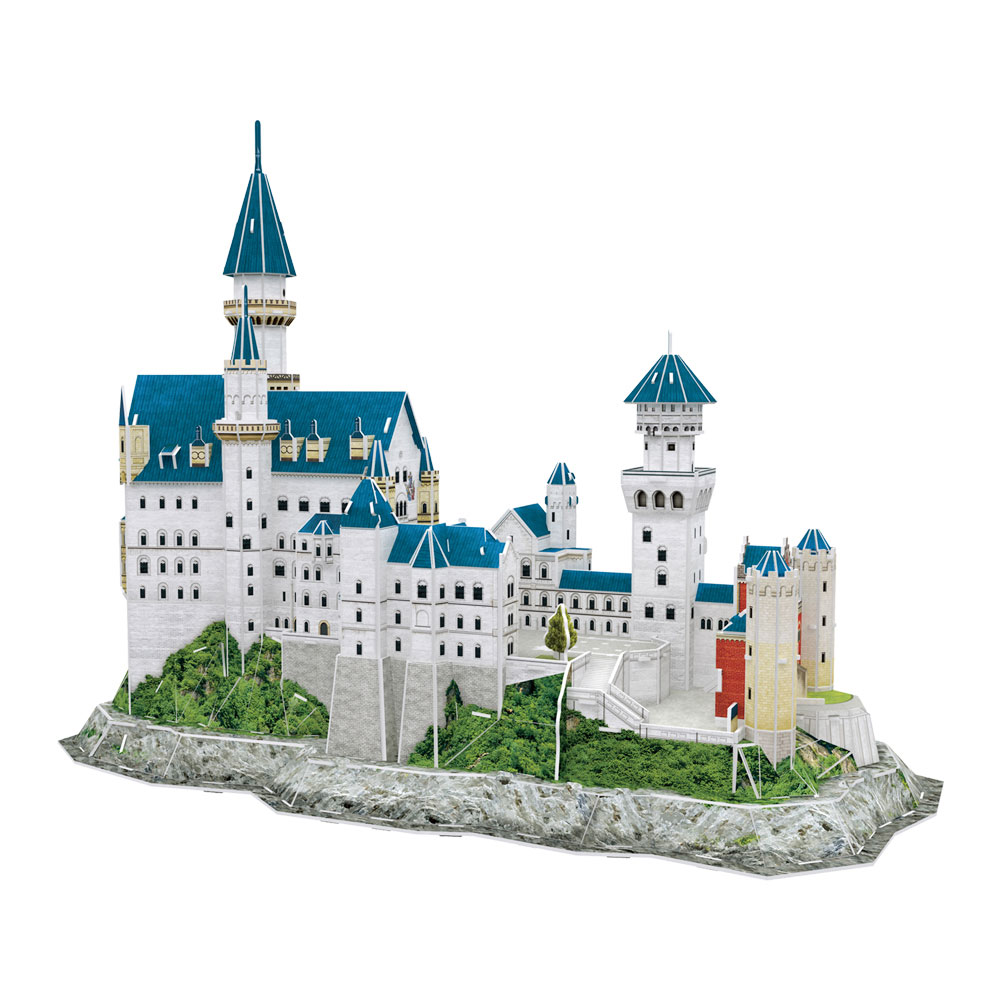 CubicFun National Geographic 3D Puzzle Neuschwanstein dvorac - dodatni pogled