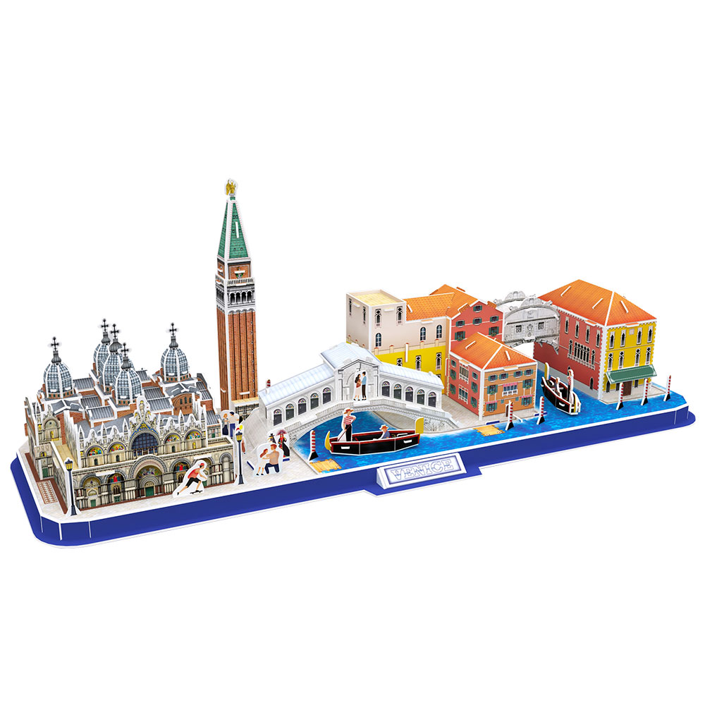 CubicFun 3D Puzzle City Line Venecija MC269h - dodatni pogled