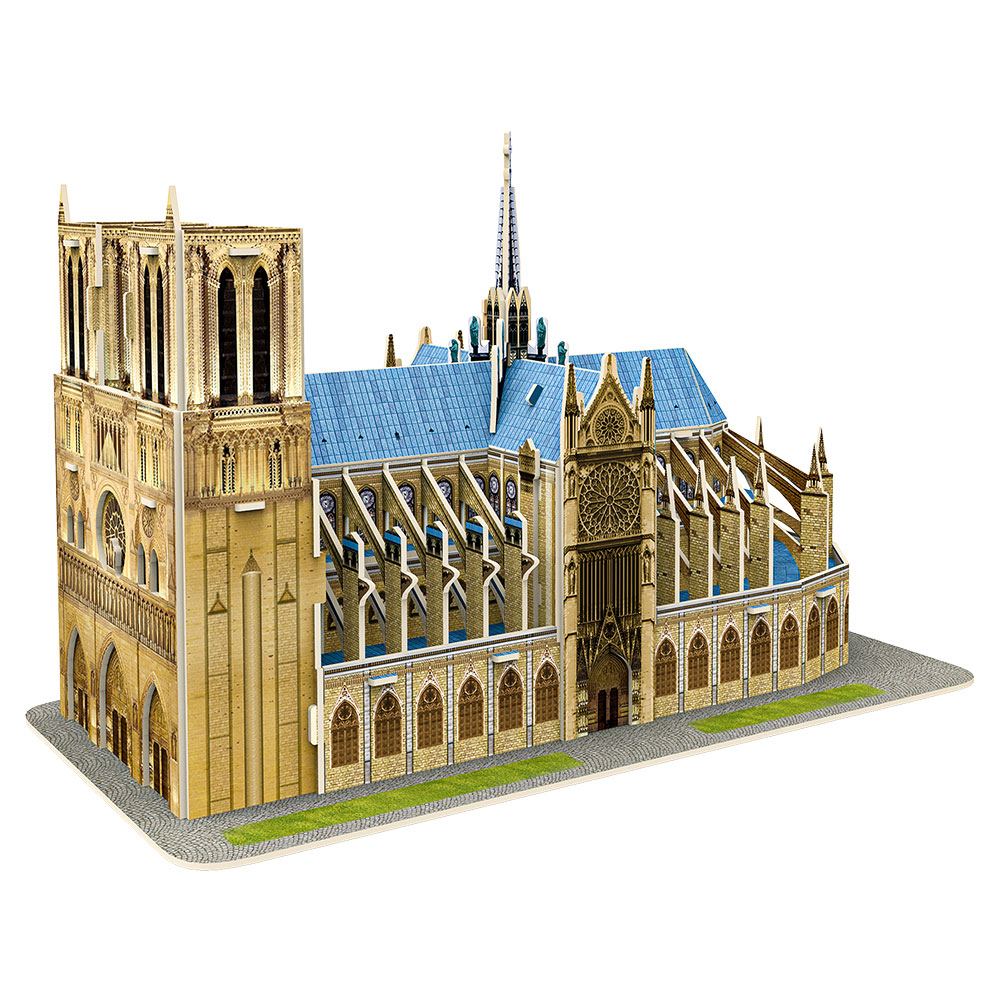 CubicFun 3D Puzzle Notre Dame de Paris C242h - dodatni pogled