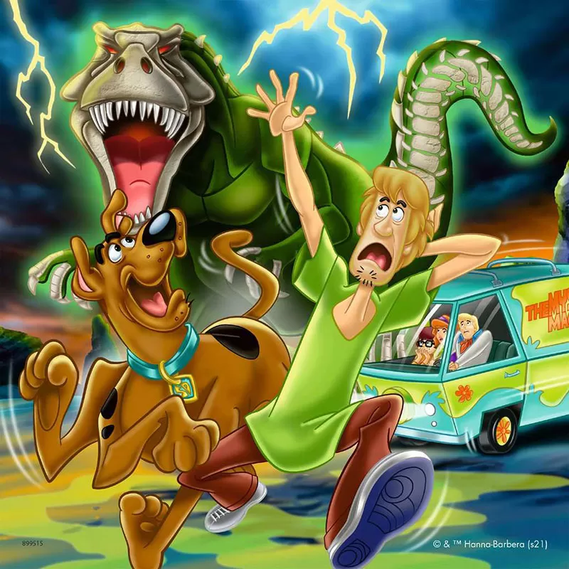 Scooby Doo Puzzle slagalica 3x49 delova Ravensburger 05242