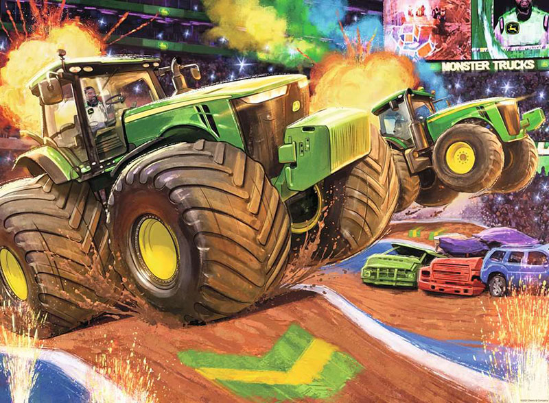 Ravensburger Puzzle 100 XXL delova Traktor John Deere 12983 - dodatni pogled