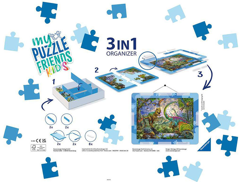 Ravensburger Organizator podloga ram za puzzle 100-300 delova 13274 - dodatni pogled