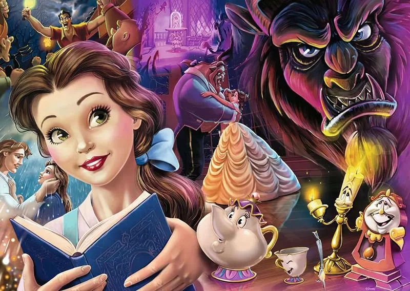 Ravensburger Puzzle slagalica 1000 delova Disney Princess Lepotica i zver 