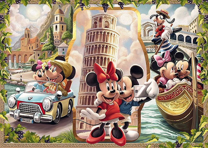 Ravensburger Puzzle slagalica 1000 delova Disney Mickey Mouse - dodatni pogled