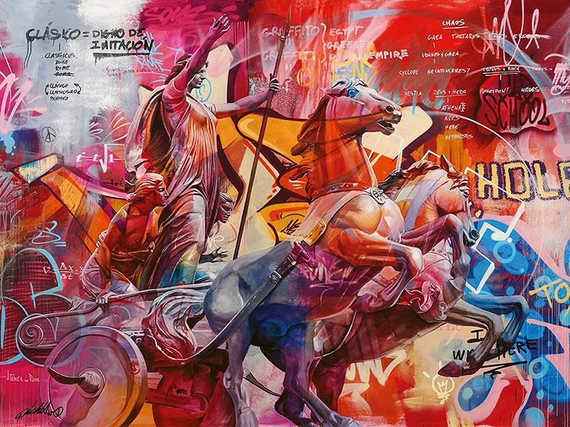 Ravensburger Puzzle slagalica 1500 delova Nike - boginja pobede 17133 - dodatni pogled