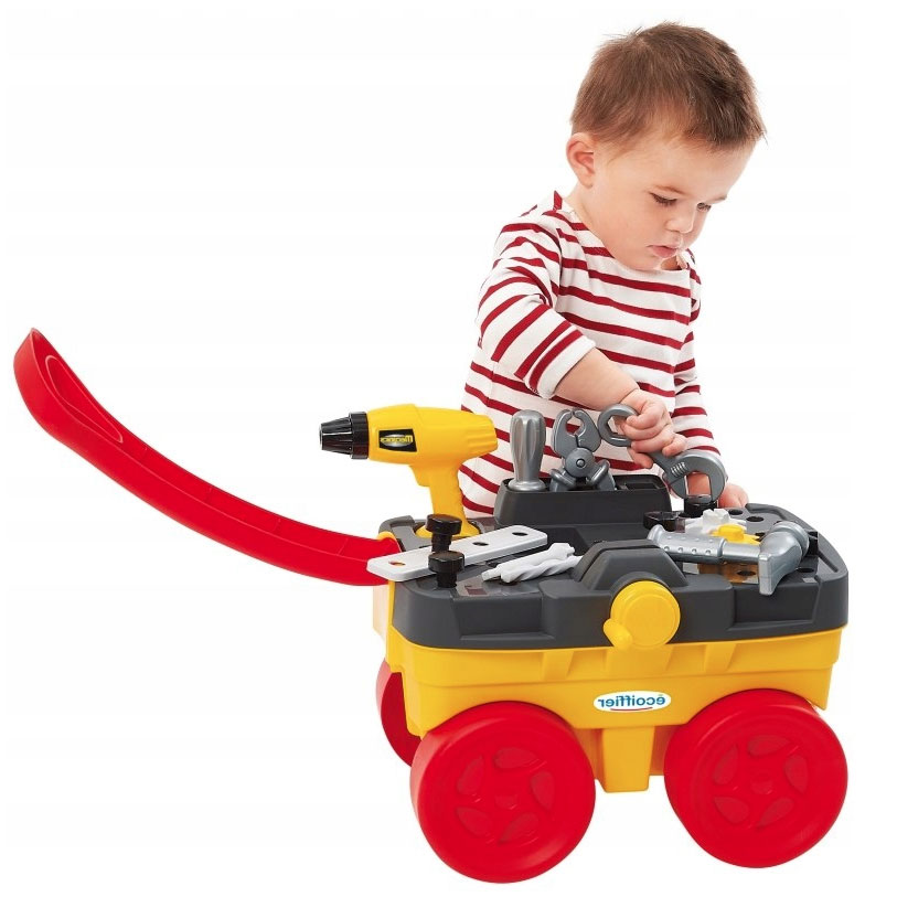 Ecoiffier mehaničarska kolica sa alatom 2419 - dodatni pogled