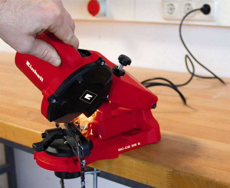 Oštrač lanaca lančanih testera Einhell GC-CS 85 E - dodatni pogled