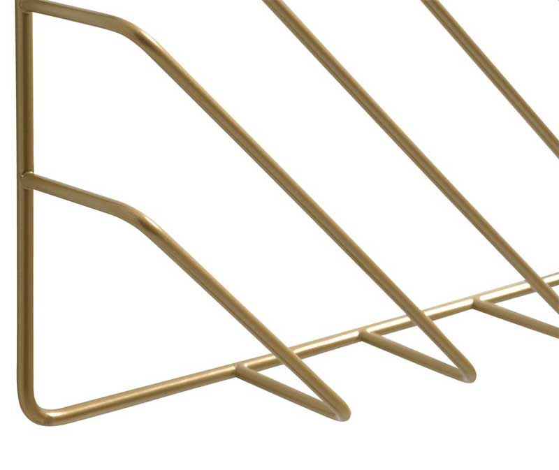 Zidna polica za časopise - dodatni pogled