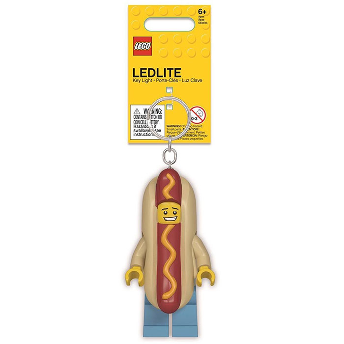 LEGO® Privezak sa LED svetlom Hot-dog tip - dodatni pogled