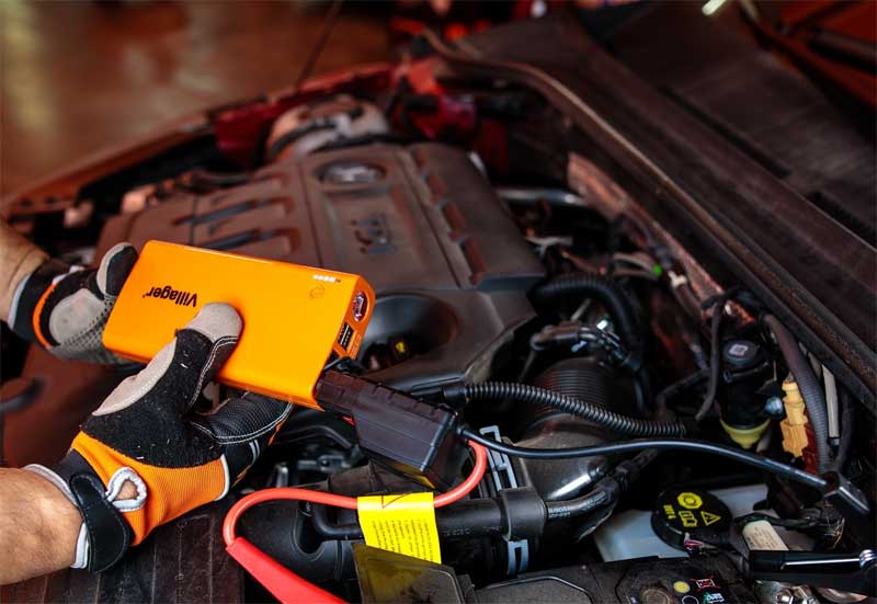 Jump Starter za 12V akumulatore 12Ah 450A Villager VJS 3500 - dodatni pogled