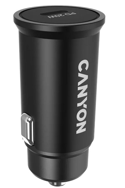 Canyon C-20 USB-C auto punjač mobilnih uređaja CNS-CCA20B - dodatni pogled