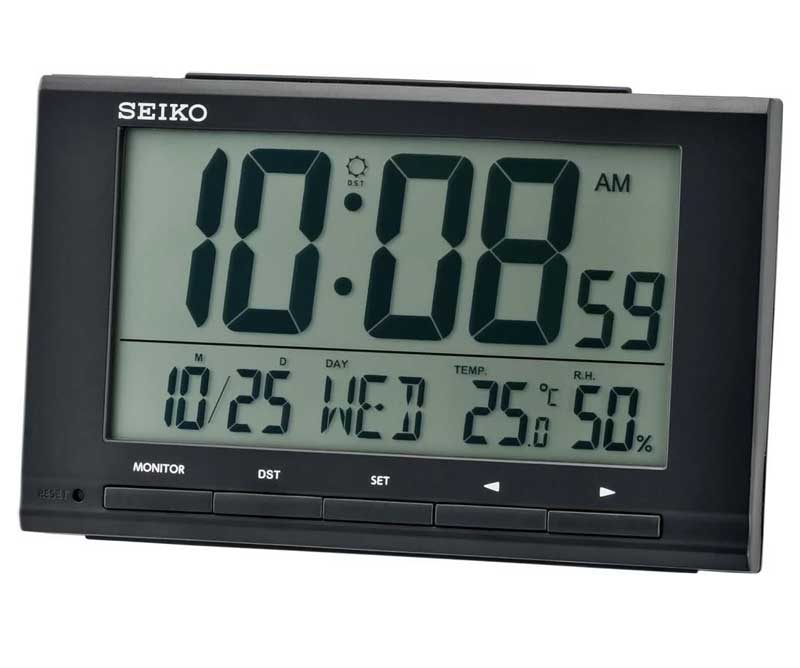 Digitalni stoni sat Budilnik Seiko QHL090K - dodatni pogled