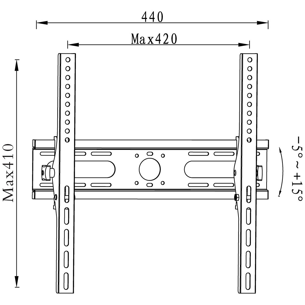 Podesivi nosač televoziora od 25 do 52 inča Olimp-414 - dodatni pogled