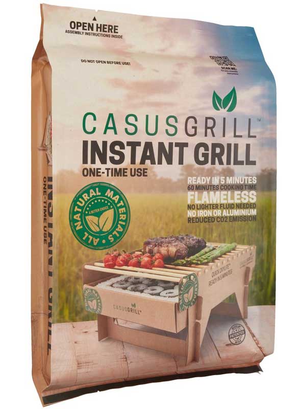 Instant roštilj za jednokratnu upotrebu - dodatni pogled