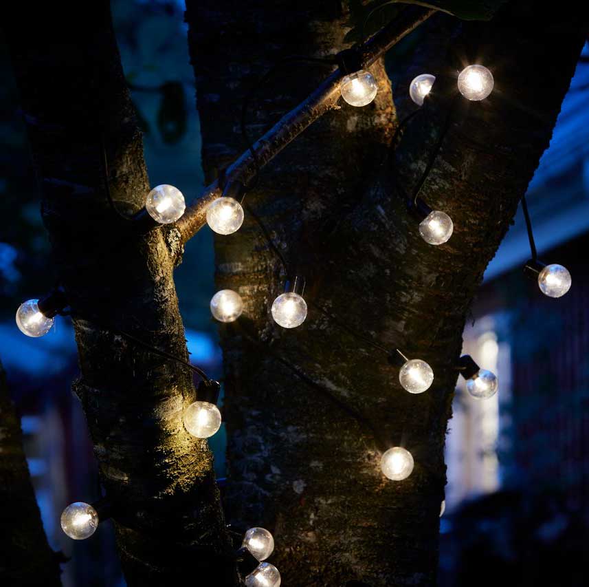 Sijalice Za Dvorište LED Viseći Niz od 20 sijalica - dodatni pogled