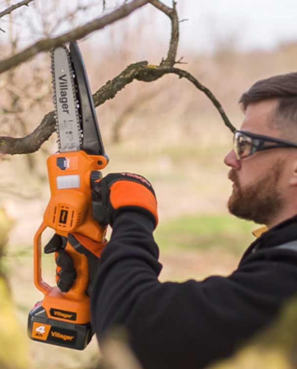 Akumulatorska Testera Za Orezivanje sa 2 Baterije - Villager BVS 8 - dodatni pogled