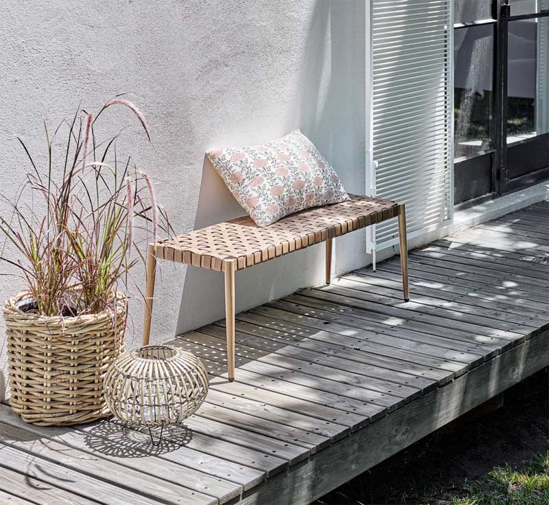 Baštenska klupa Breemwall Natur - dodatni pogled