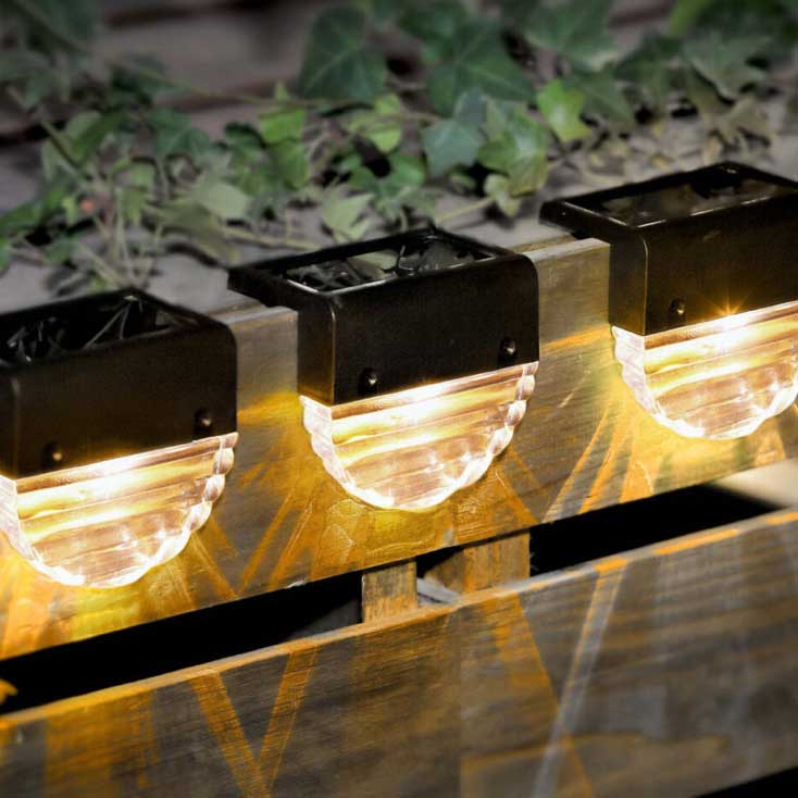 Dve solarne lampe sa belim ili višebojnim svetlom ML-WS109 - dodatni pogled