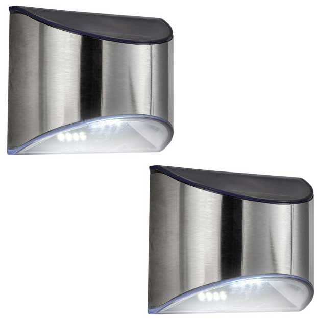 Dve zidne solarne lampe ML-WS102 - dodatni pogled