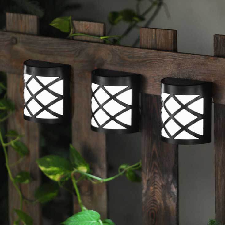 Zidna solarna lampa ML-WS103 - dodatni pogled