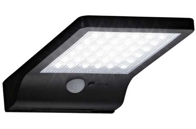 Zidna solarna lampa sa senzorom pokreta ML-WS107 - dodatni pogled