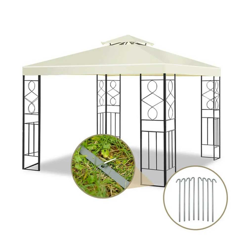 Gazebo Paviljon Ibis New 3 x 3 m Vodoodbojno Platno - dodatni pogled