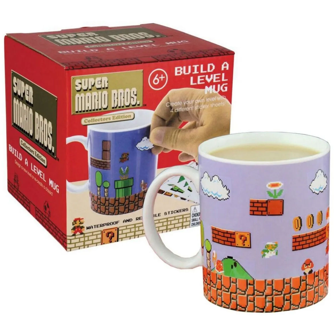 Super Mario Bros. šolja Napravi Svoj Nivo - dodatni pogled