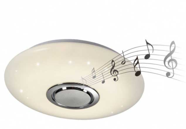 LED plafonjera 24W sa višebojnim podesivim svetlom i Bluetooth zvučnikom - dodatni pogled