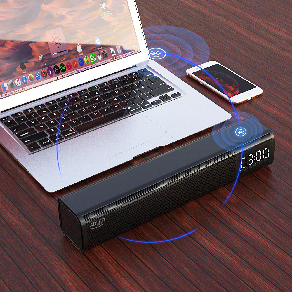 Digitalni budilnik sa Bluetooth zvučnikom Adler AD 1191 - dodatni pogled