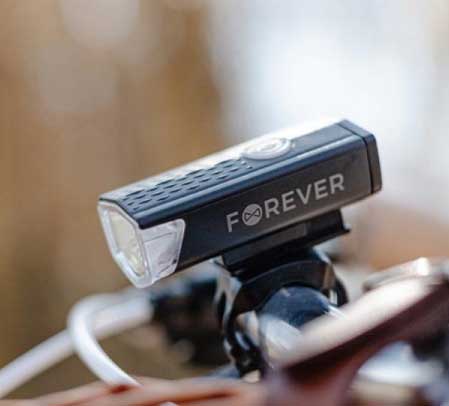 Komplet punjivih LED svetiljki za bicikl - dodatni pogled