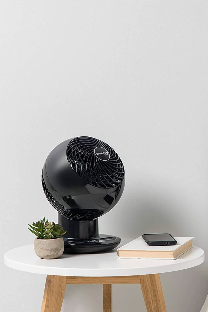 Stoni ventilator sa daljinskim upravljanjem Woozoo PCF-SC15T crni - dodatni pogled