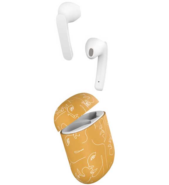Multimedijalne Bluetooth stereo slušalice TnB Amazonia Yellow - dodatni pogled