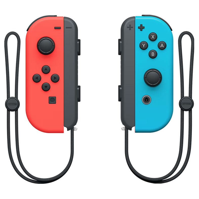 Nintendo Switch Kontroleri Joy-Con Pair Red - Neon Blue - dodatni pogled