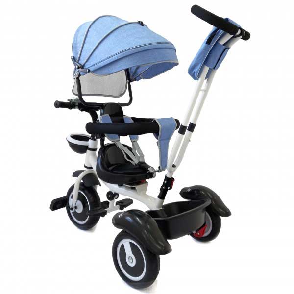 Dečiji tricikl Guralica Sa tendom TS-62 Plava - dodatni pogled
