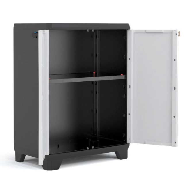 Plastični ormar Kis Linear Bajo 1 - dodatni pogled