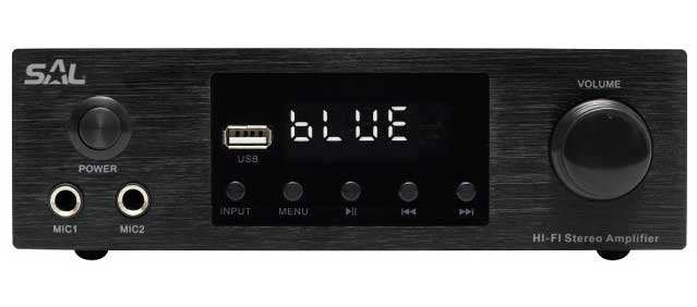 Multimedijalno Hi-Fi stereo pojačalo SAL BTA250 2x50W - dodatni pogled